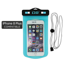 Waterproof Large Phone Case -Aqua